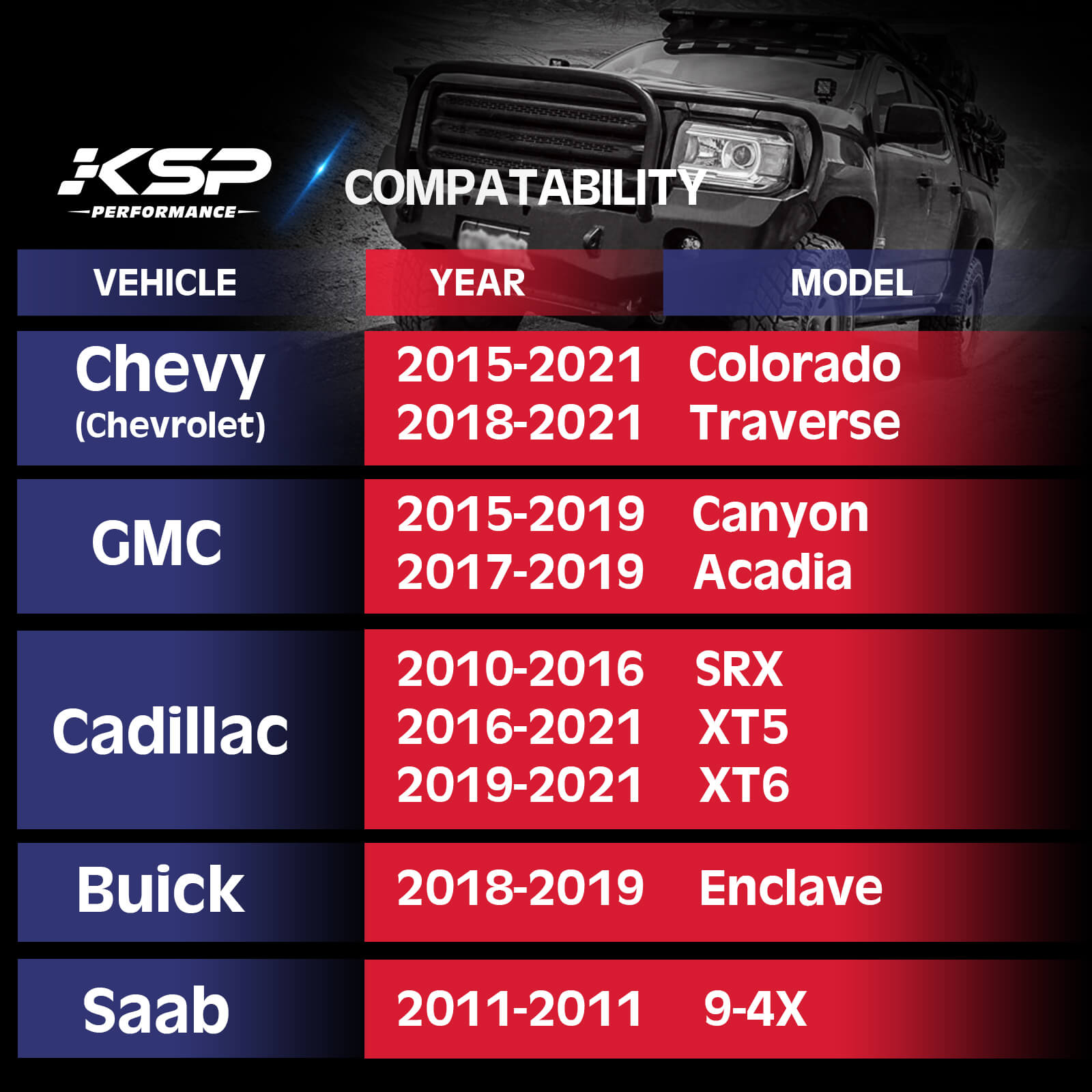 2015+ Canyon Colorado Cadillac 6X120 Wheel Spacers 1.5" Hubcentric - 0
