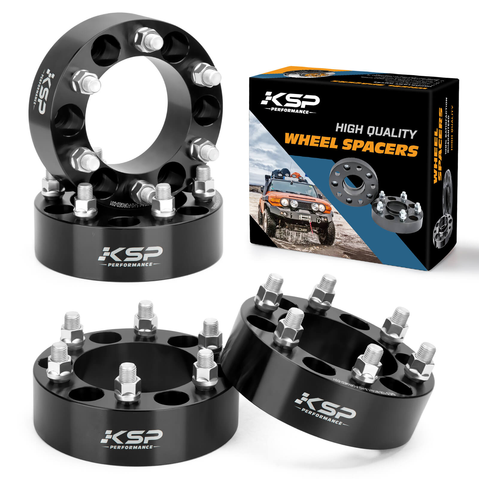 2 Inch Wheel Spacers, Chevy/GMC 2500HD (01-10)