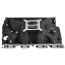Aluminum Dual Plane Engine Intake Manifold, Black-2