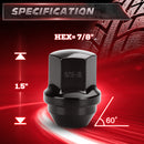 12X1.5 OEM Lug Nuts 24pcs Mag Seat Lug Nuts For Toyota Tacoma 4runner FJ Cruiser-2