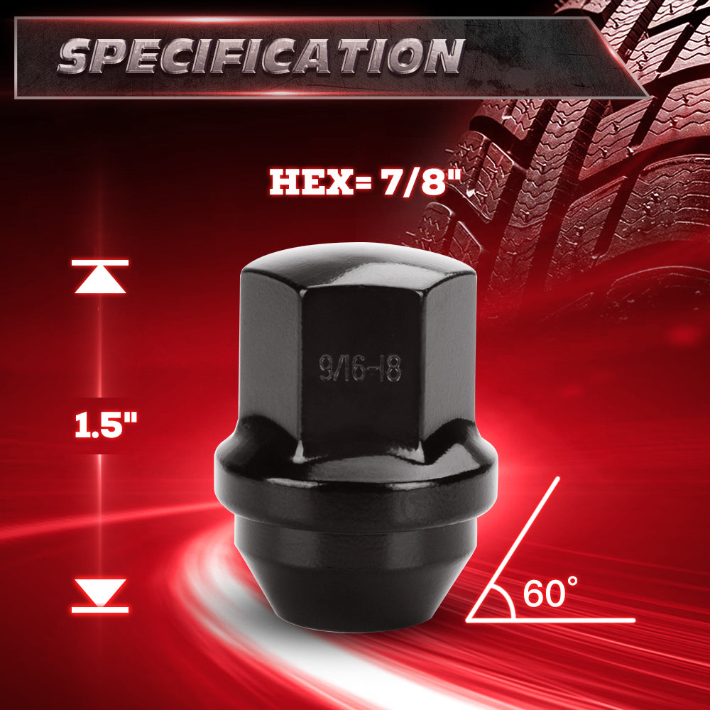 12X1.5 OEM Lug Nuts 24pcs Meg Seat Lug Nuts For Toyota 4runner