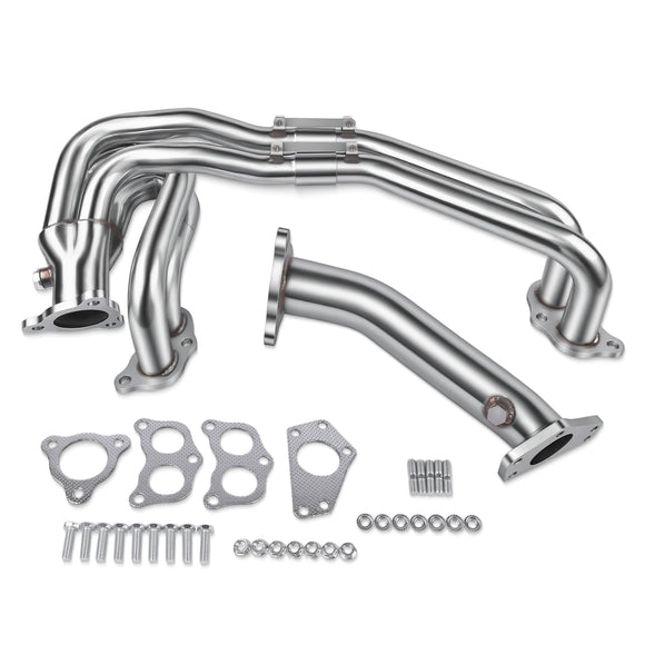 Exhaust Header For 2002-2006 Subaru Impreza WRX/STi Sedan/Wagon 4-Door 2.0L 2.5L