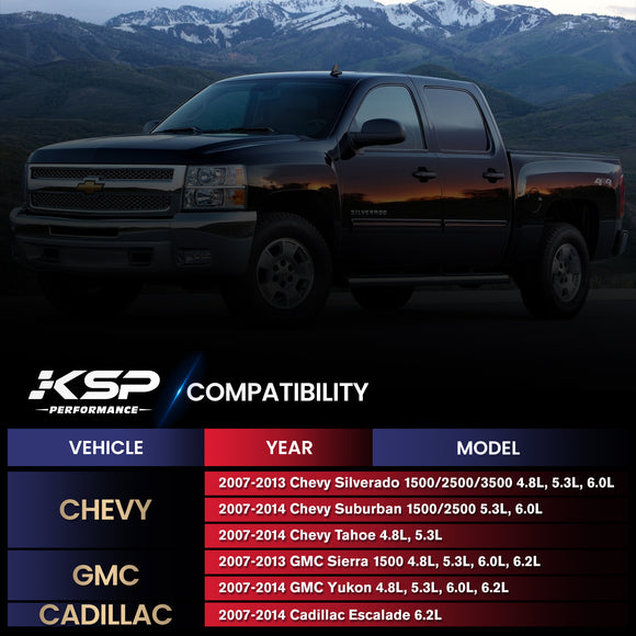 رأس عادم لسيارة شيفروليه جي إم سي سييرا 2007-2014 1500/2500/3500 4.8 لتر 5.3 لتر 6.0 لتر 6.2 لتر