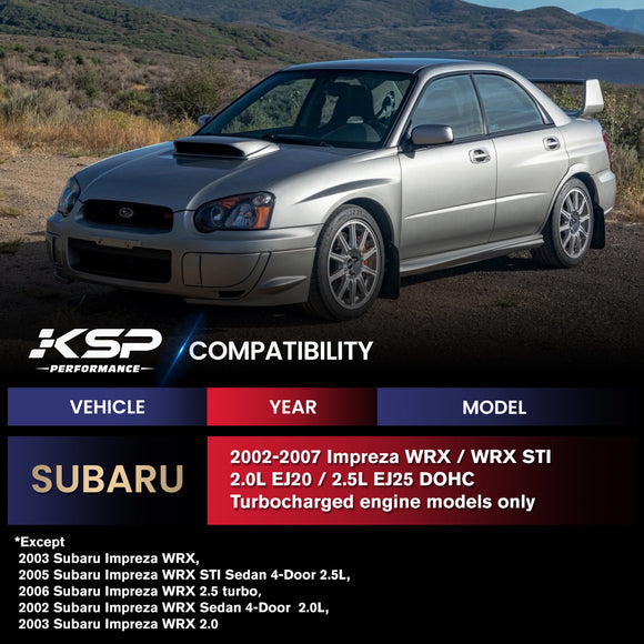 Exhaust Header For 2002-2006 Subaru Impreza WRX/STi Sedan/Wagon 4-Door 2.0L 2.5L