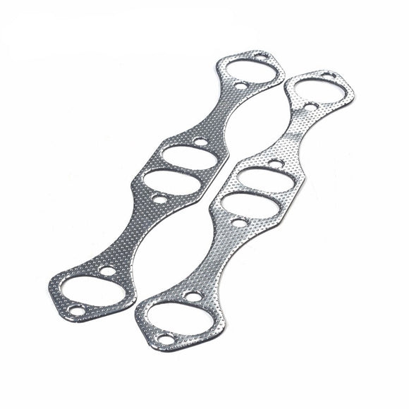 مشعب عادم شيفروليه لسيارة شيفروليه SBC 265-400 V8 موديلات 1965-1974، بما في ذلك رؤوس عادم طراز ZZ-4 بفتحة D (وليس LT-1)