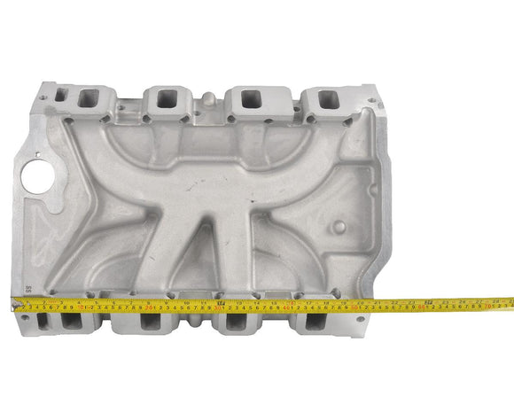 Aluminum Dual Plane Engine Intake Manifold, Black