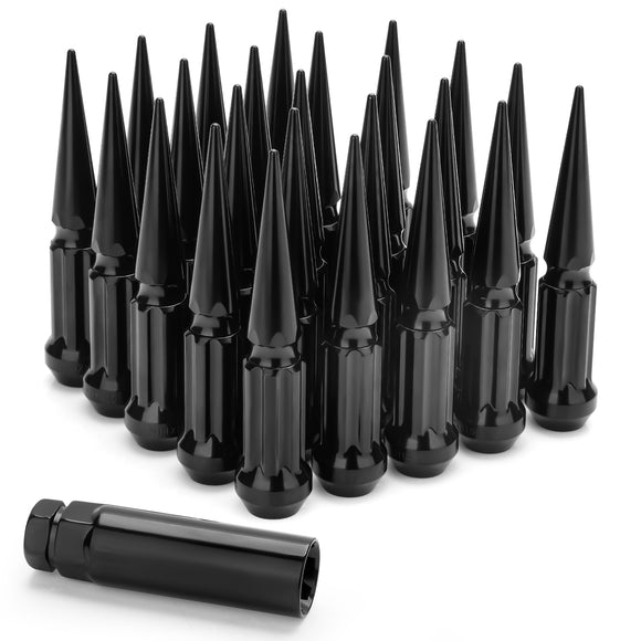 KSP Perforamance M14x1.5 24PCS Extra-Large Spike Lug Nut For Chevy Ford Dodge