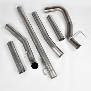 أنبوب خلفي لمرشح جسيمات الديزل (DPF) مقاس 4 بوصات لكابينة وهيكل فورد باورستروك 6.7 لتر (2011-2019)