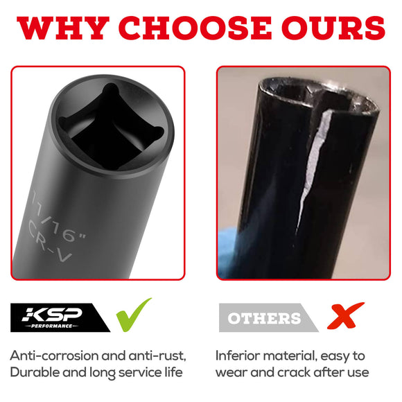 8PCS Universal Locking Lug Master Key Set Wheel Lock Removal Tool Kit