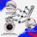 رأس عادم لسيارة فورد موستانج 1964-1978، 289-302-351 V8، مصنوع من الفولاذ المقاوم للصدأ، SBF، مع قابض كتلة صغير-2