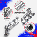 رؤوس مشعب العادم لشيفروليه سيلفرادو 1500 2500HD 4.8 لتر 5.3 لتر 6.0 لتر (2002-2016)-3