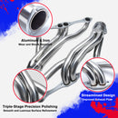 رأس عادم لسيارة شيفروليه SB V8 صغيرة الحجم موديلات 1967-1987، 262 و265 و283 و305 و327 و350 و400-3