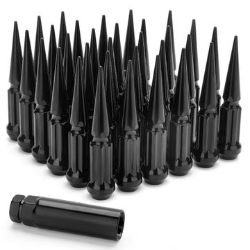 KSP Perforamance M14x1.5 32PCS Extra-Large Spike Lug Nut For Chevy Ford Dodge Heavy Truck