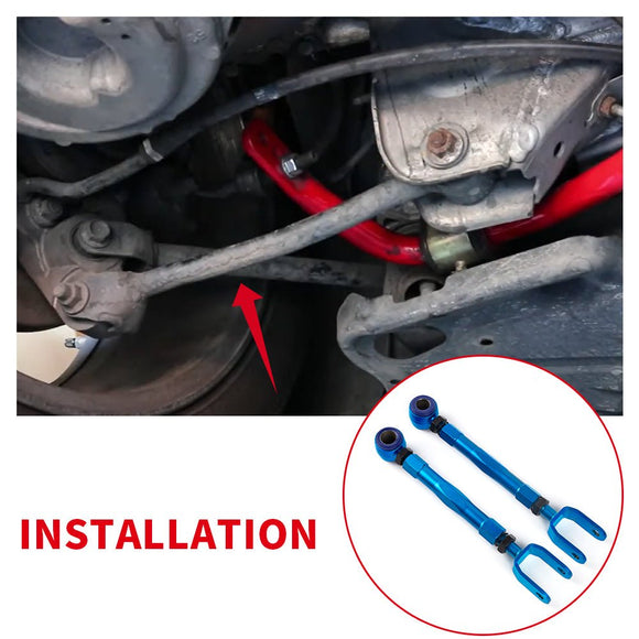 Adjustable Rear Camber Arm and Toe Traction Arm Kit