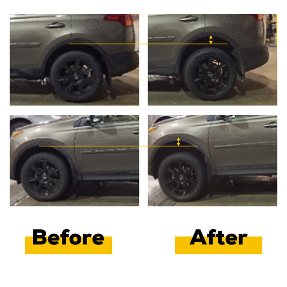 RAV4 Full Leveling Lift Kit 2" Front and 1.5" Rear with Upgrade Sway Bar Links For 2006-2018 Toyota RAV4