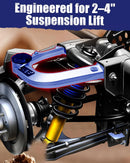 Aluminum Installation example of aluminum control arms for Tacoma Hilux 2004-2023 KSP