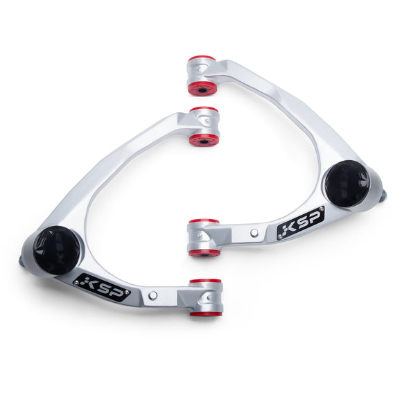 KSP Aluminum Forged Upper Control Arms for 2-4 inch lifted Chevy Silverado GMC Sierra Top-down View