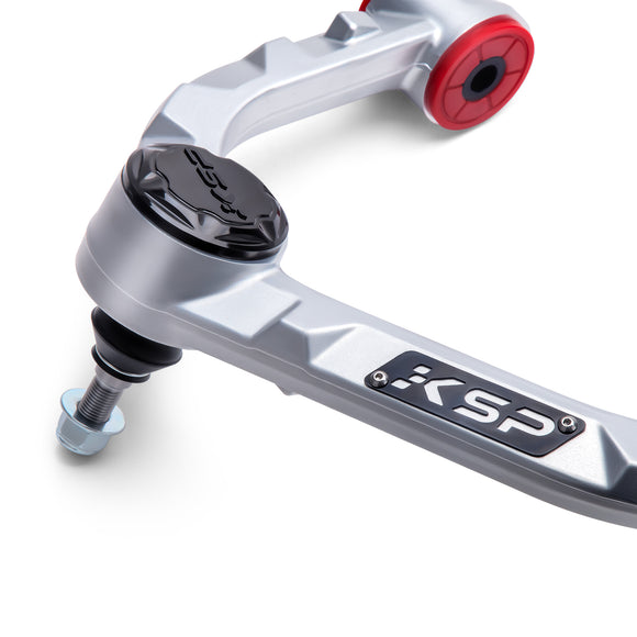 KSP Aluminum Forged Upper Control Arms for 2-4 inch lifted Ford F150 with Ball Joint Cap Close-up
