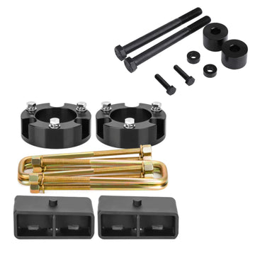 3" Front and 2" Rear Leveling lift kit for 2005-2023 Toyota Tacoma 4WD With Diff Drop Fit