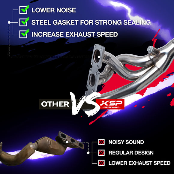 رأس عادم لسيارة BMW M54 موديل 2000-2006، محرك E46، 320i/325i/330i، Z3 Z4