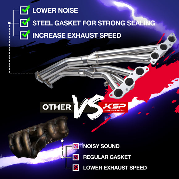 رأس العادم لسيارة لكزس IS300 سعة 3.0 لتر موديلات 2001-2005