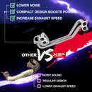 Exhaust Header For 2008-2017 Subaru Impreza WRX/STi 2.0L 2.5L EJ20/ EJ25 H4-4