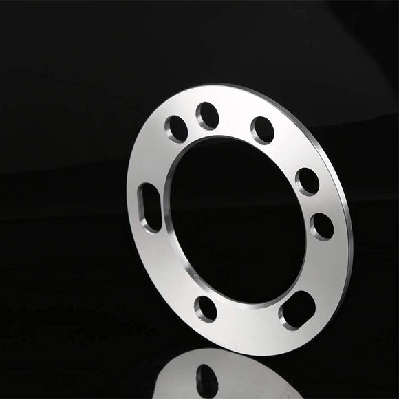 قطعتان من فواصل العجلات العالمية مقاس 6/12 مم لسيارات دودج فورد شيفروليه بمقاسات 5 و6 مسامير PCD 135 و139.7 