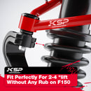2-4" Upper Control Arms with 3" Front And 2" Rear Leveling Lift Kit-4