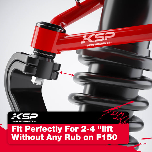 2-4" Upper Control Arms with 3" Front And 2" Rear Leveling Lift Kit