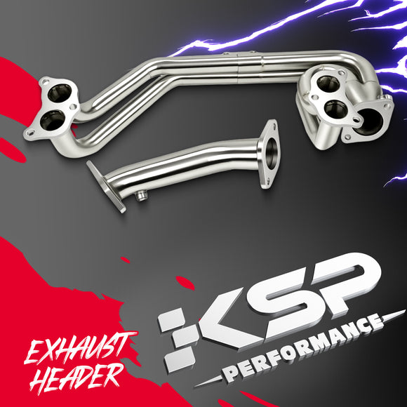 Exhaust Header For 2008-2017 Subaru Impreza WRX/STi 2.0L 2.5L EJ20/ EJ25 H4