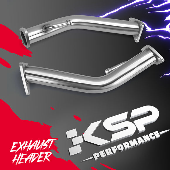 أنبوب عادم سفلي لسيارة نيسان 370z وإنفينيتي G37 Z34 موديلات 2008-2018