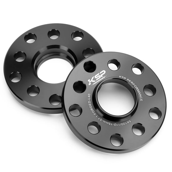 فواصل عجلات مركزية محورية، قطعتان 5x100 و5x112 لسيارات أودي وفولكس فاجن 57.1 مم CB 