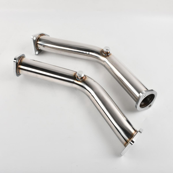 Downpipe Exhaust for 2003-2007 Nissan 350Z/Infiniti G35 VQ35DE Test Pipes with Gaskets & Bolts