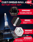 KSP ball joints have stronger rust resistance 