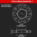 KSP 5x120 Wheel Spacers Size for BMW