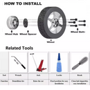 How to Install KSP 5x120 Wheel Spacers With 20 Pcs Extended Lug Bolts for BMW
