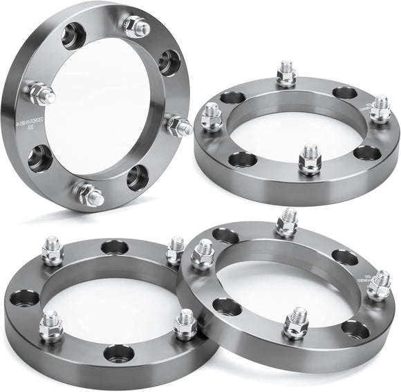 ATV Wheel Spacers  1Inch 4x156mm 12x1.5 Studs For 2013+ Polaris Ranger, 2014+ Polaris RZR XP 1000, 2015+ Polaris  RZR