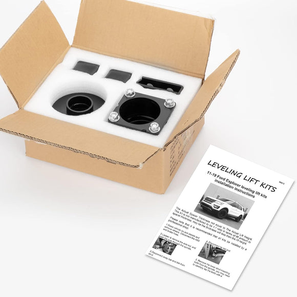 2.5" Front and 1.25" Rear Full leveling Lift Kit for 2011-2019 Ford Explorer
