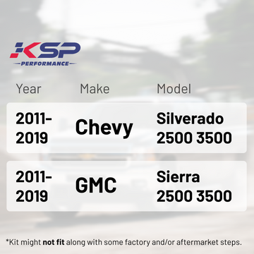 KSP Adjustable Rear Traction Bar Fitment