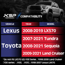 Wheel Spacers 5x150mm 1.25inch Hubcentric Fit For 2007-2021 Toyota Tundra Lexus LX-2