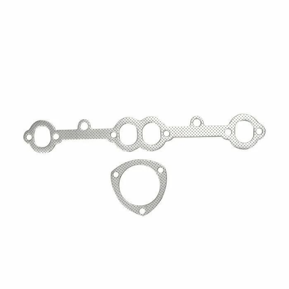 Black Long Tube Exhaust Header