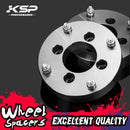 فواصل عجلات ATV مقاس 1.5 بوصة 4x110 مم إلى 4x156 مم محولات مع مسامير 3/8 بوصة - 24 لـ Honda Yamaha Bombardier -7