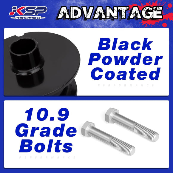 2.5" Front and Rear Leveling Lift Kit for 2018-2024 Jeep Wrangler JL