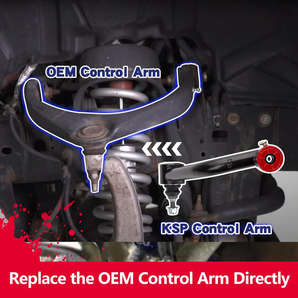 Installation of KSP Dodge Ram 1500 control arm