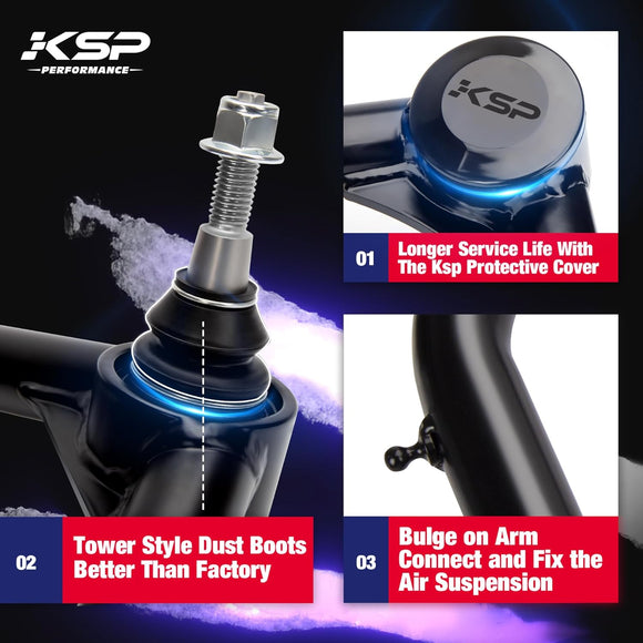 Close-up of Ball Joint on Dodge Ram 1500 Control Arm