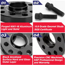 فواصل عجلات مركزية محورية، قطعتان 5x100 و5x112 لسيارات أودي وفولكس فاجن 57.1 مم CB -4