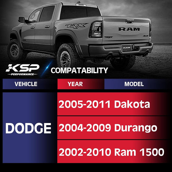 فواصل عجلات دودج رام ١٥٠٠ (٥×٥.٥ بوصة) (٢٠٠٢-٢٠١١) لسيارات داكوتا (٢٠٠٥-٢٠١١) ودورانجو (٢٠٠٤-٢٠٠٩) 