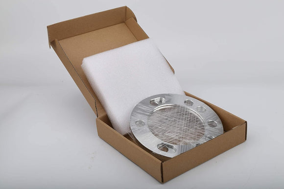 قطعتان من فواصل العجلات العالمية مقاس 6/12 مم لسيارات دودج فورد شيفروليه بمقاسات 5 و6 مسامير PCD 135 و139.7 