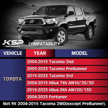 Compatible with Toyota Tacoma 2004-2023 Control Arm – KSP