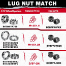 ATV Wheel Spacers 4x156mm 1.5 Inch with 12x1.5 Studs For Polaris Ranger,Polaris RZR,4Pcs-7